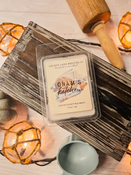 Gram’s Kitchen | Coconut Wax Melt – Cranberry, Pumpkin & Vanilla