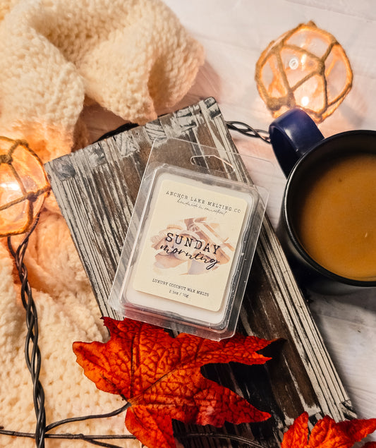 Sunday Morning | Coconut Wax Melt – French Toast, Espresso & Nostalgia
