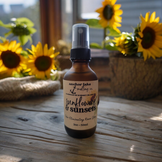 Sunflower and Sunsets Room Spray