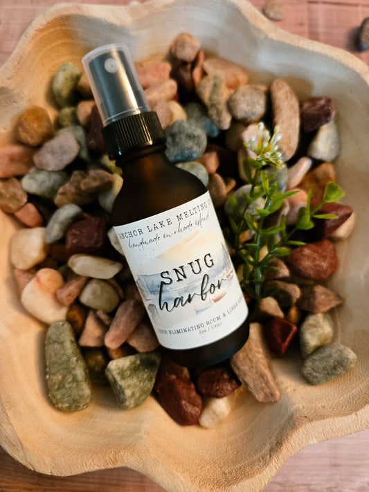 Snug Harbor Odor Eliminating Room Spray - Sugared Pear & Cinnamon Scent