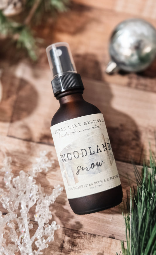 Woodland Snow | Odor Eliminating Room + Linen Spray
