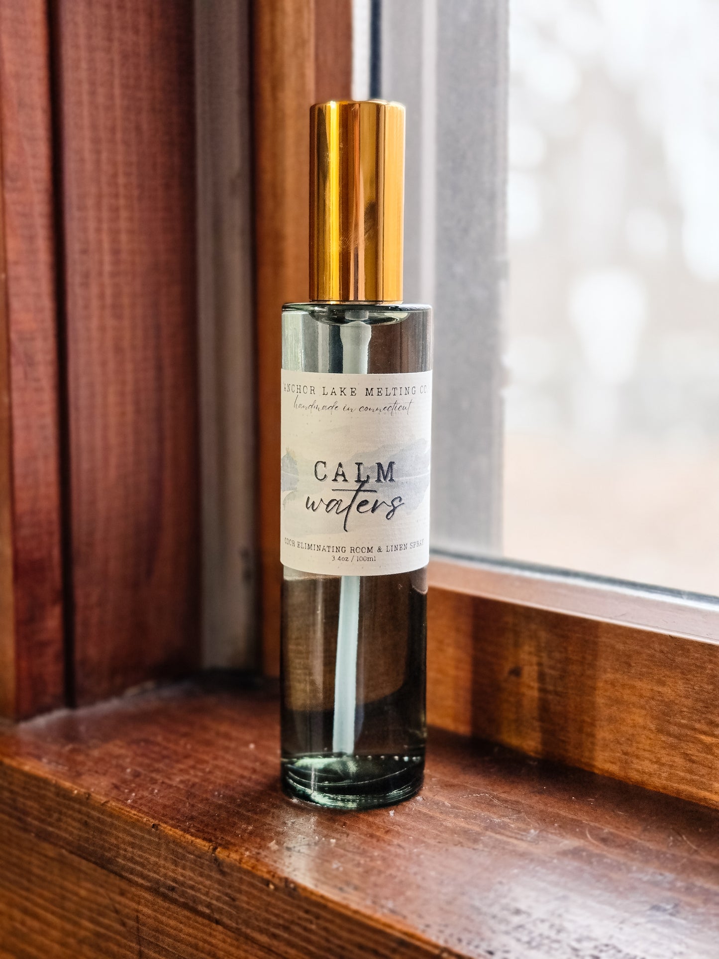 Calm Waters Odor Eliminating Room Spray - Fresh Marine Scent
