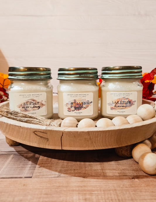 8oz Candle Trio