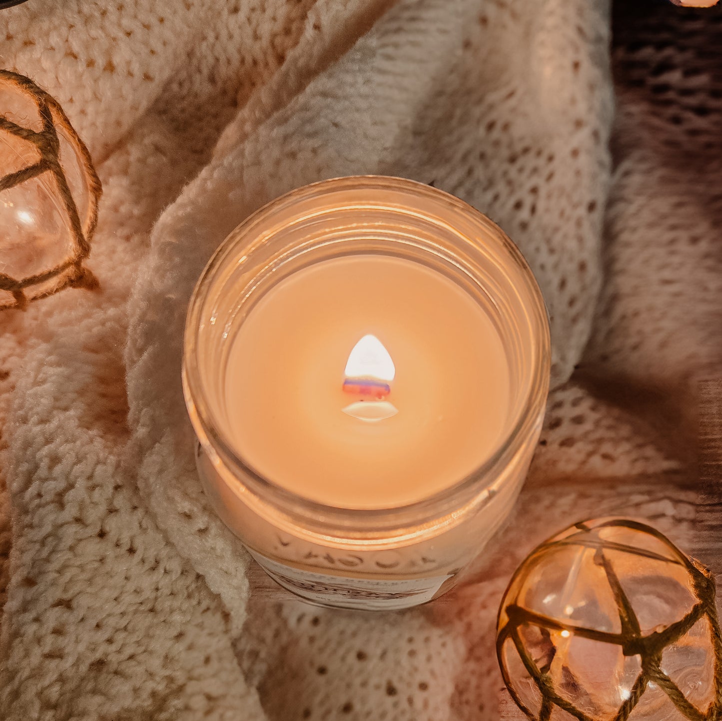 Sunlit Meadows Wick Candle - Wildflower & Golden Honey Scent