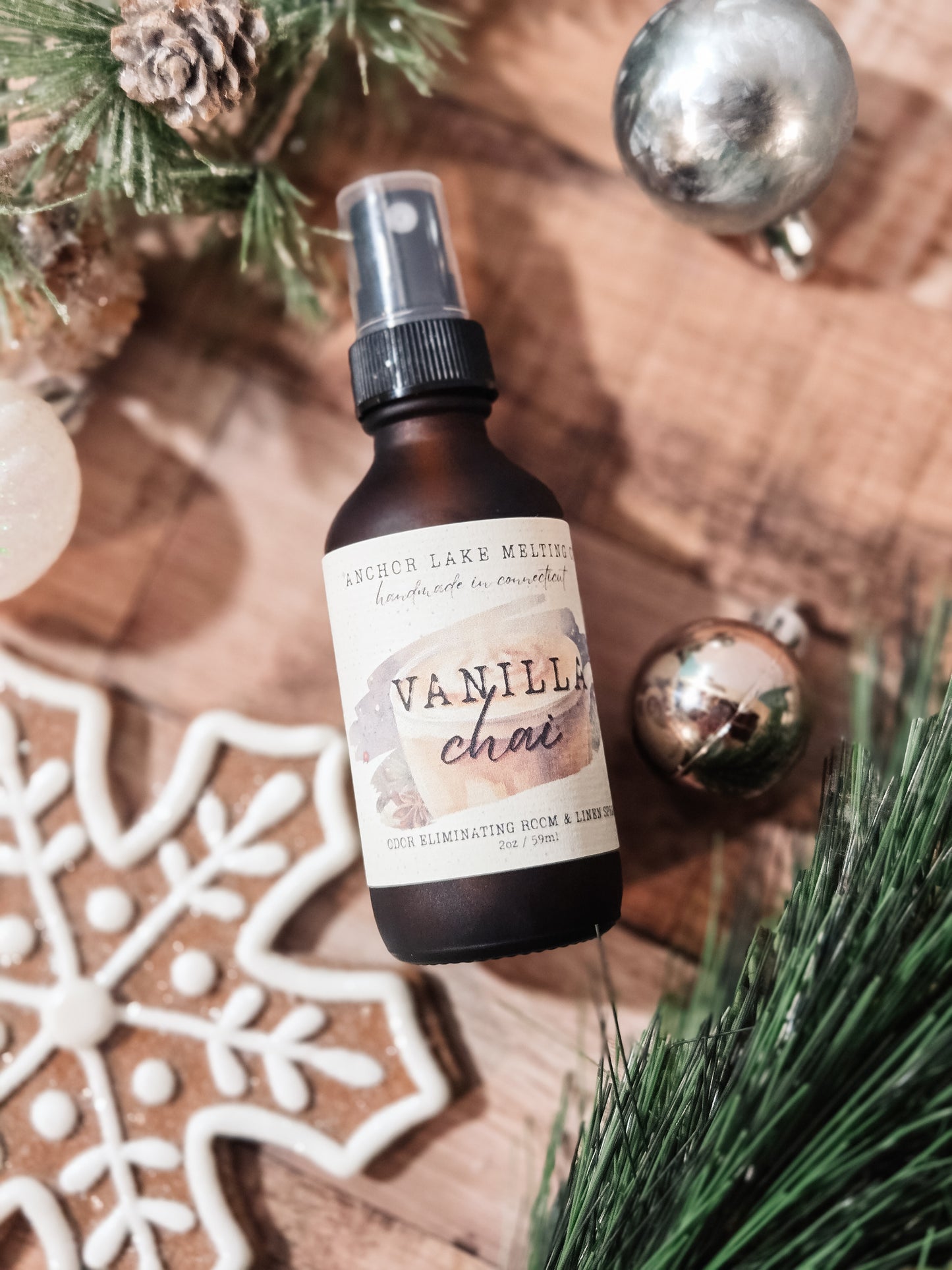 Vanilla Chai | Odor Eliminating Room + Linen Spray