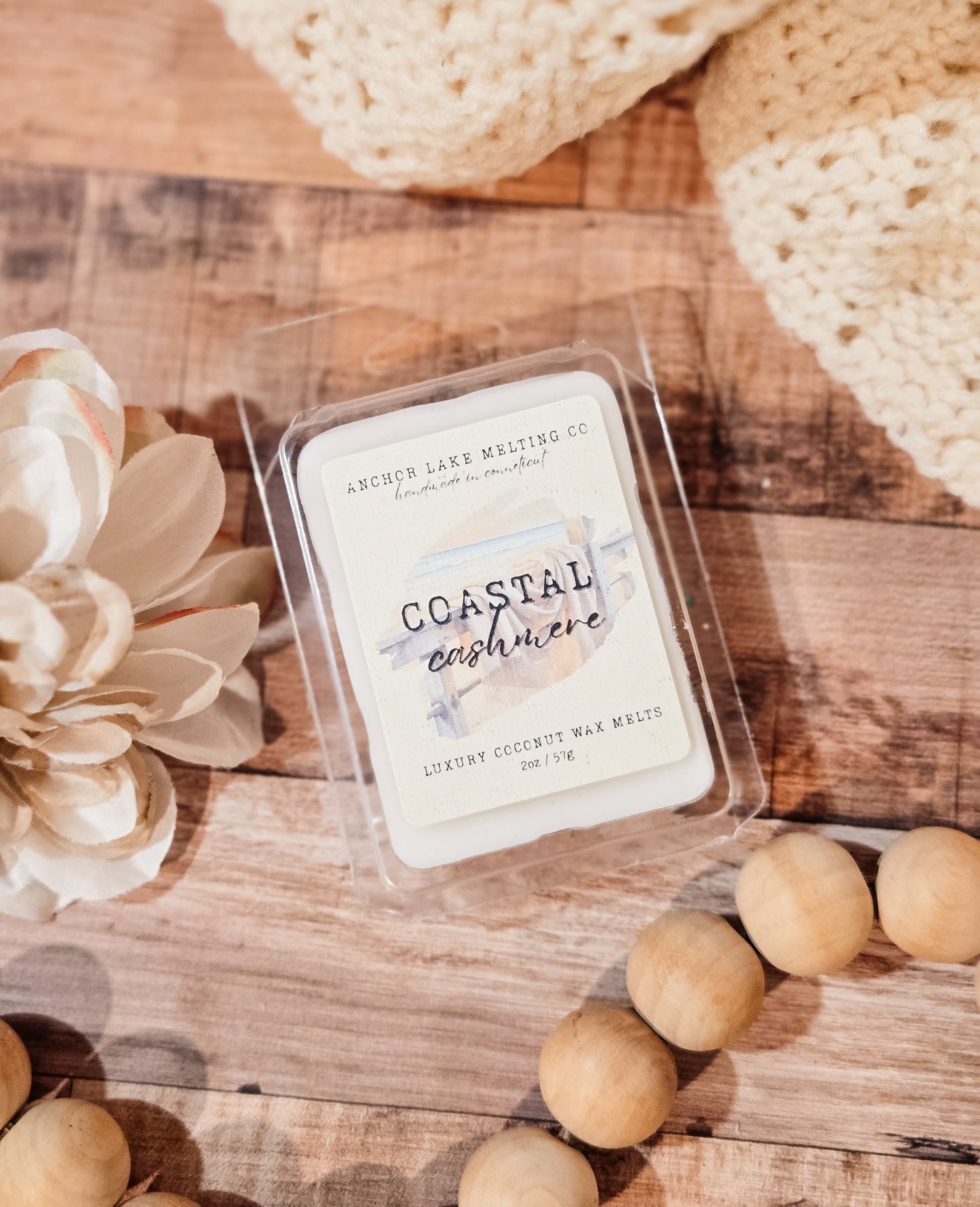 Coastal Cashmere Coconut Wax Melt – Orchid & Cocoa Butter