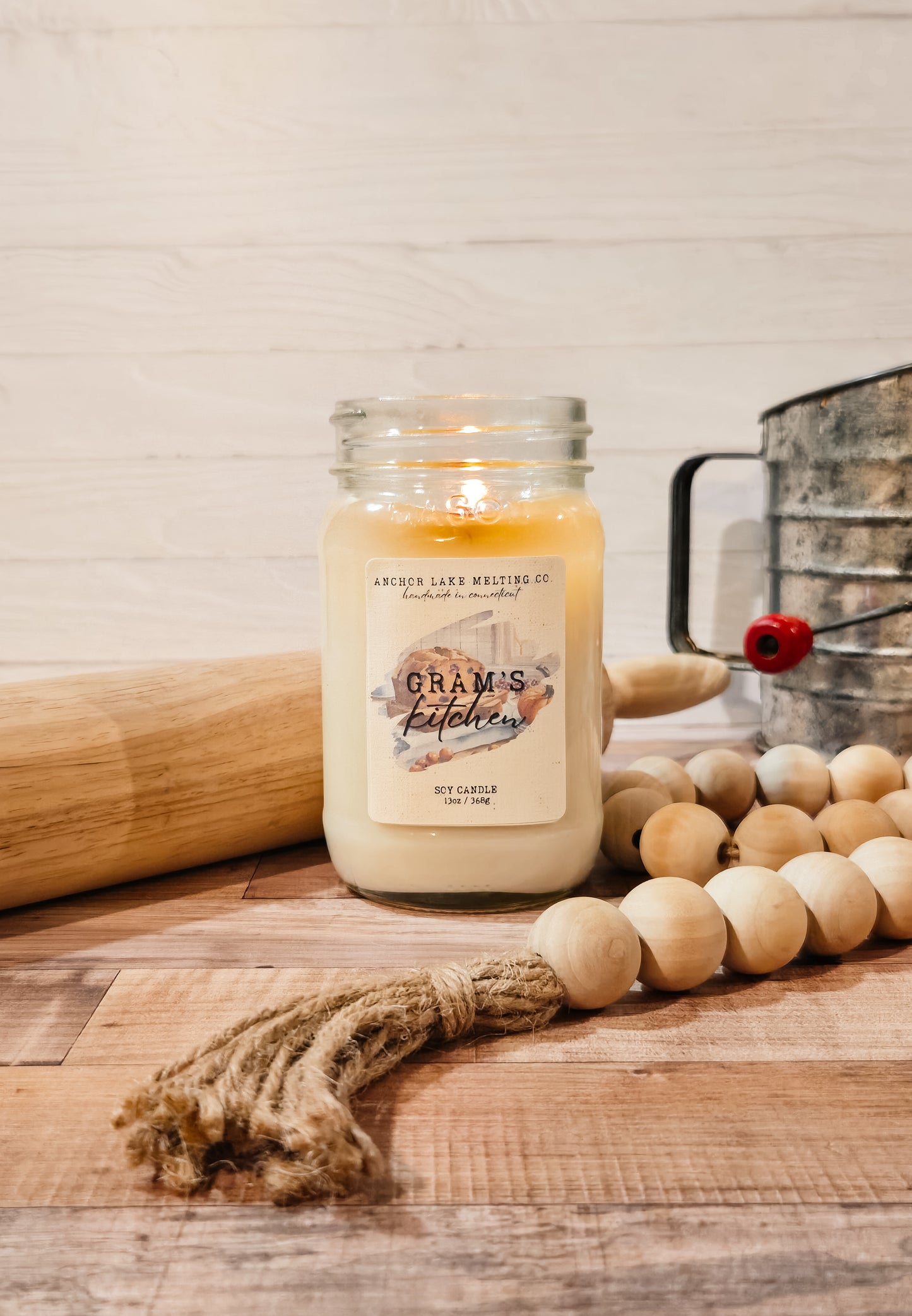 Gram’s Kitchen | Soy Candle – Cranberry, Pumpkin & Vanilla | 8oz or 13oz